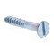 Prime-Line Wood Screw, Flat Head, Slotted Drive No. 6 X 1in Zinc Plated Steel 50PK 9198813 - alternate 1